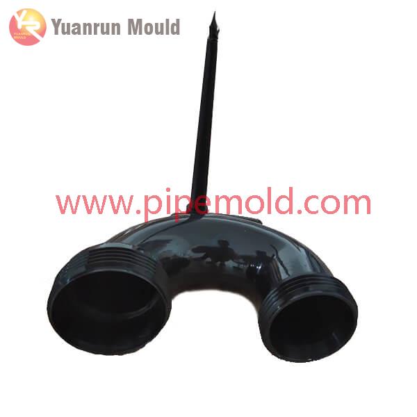 PP U elbow pipe fitting mold