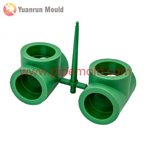 PPR tee pipe fitting mold
