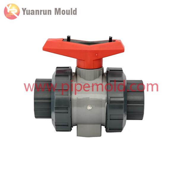 China plastic ball valve mold
