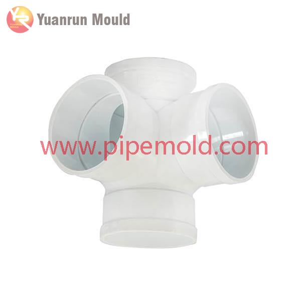 China PVC cross pipe fitting mold