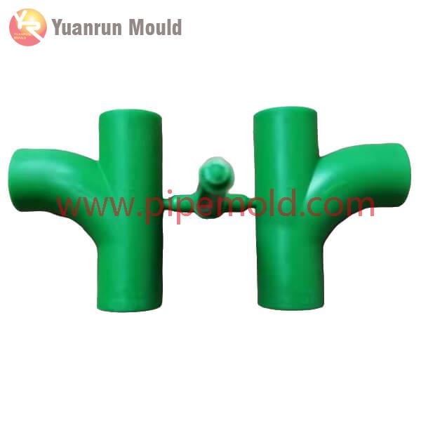 China PPR tee pipe fitting mold