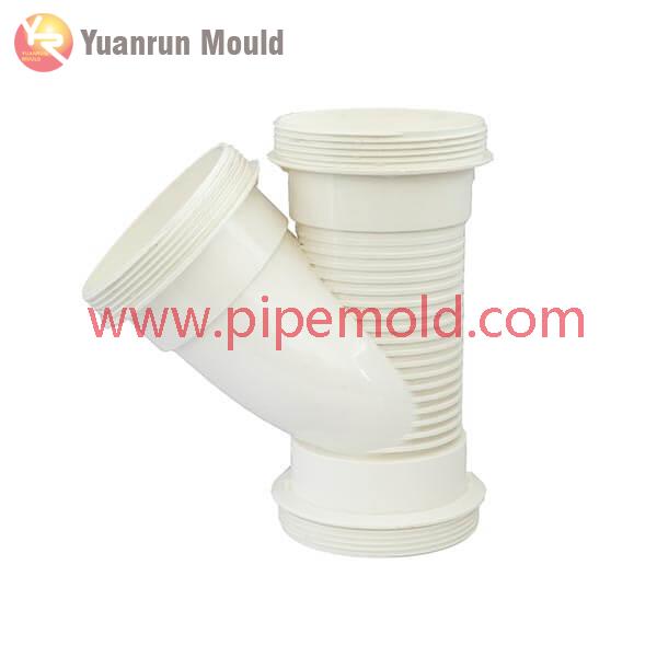 China PVC wye tee pipe fitting mold
