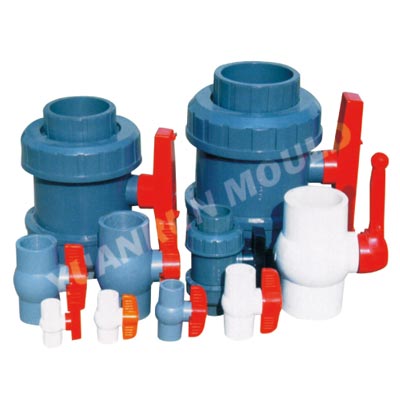 Ball valve mold